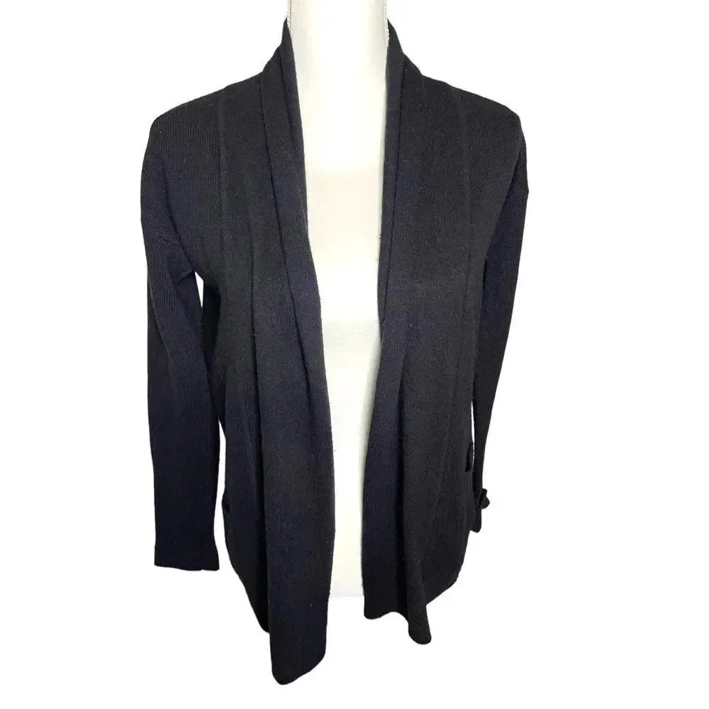 J Crew Women’s Black XS Flyaway Cardigan